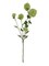 Set of 12: 38-Inch Green Silk Snowball Branch Spray with Lifelike Blooms & Foliage | Floral Stems | Party & Event | Home & Office Decor